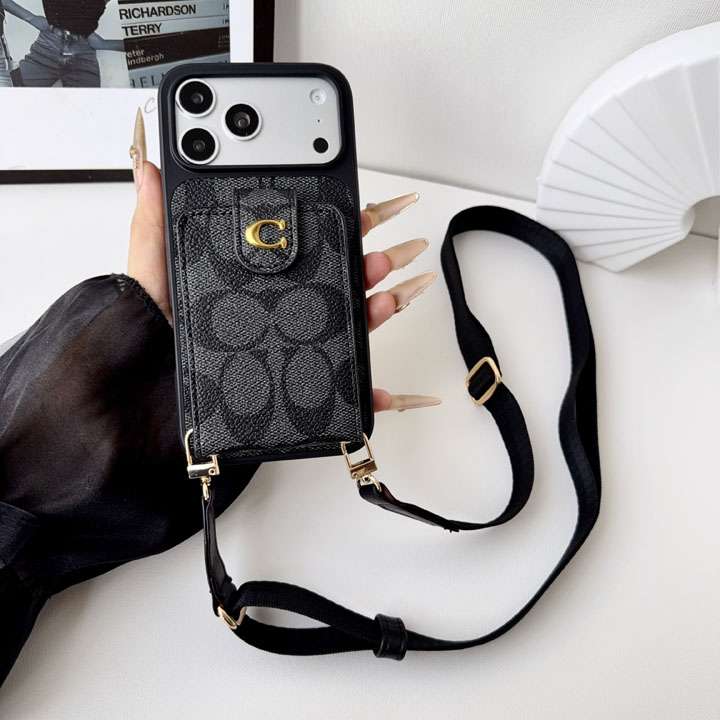 COACH iphone18proケース カード 入れ