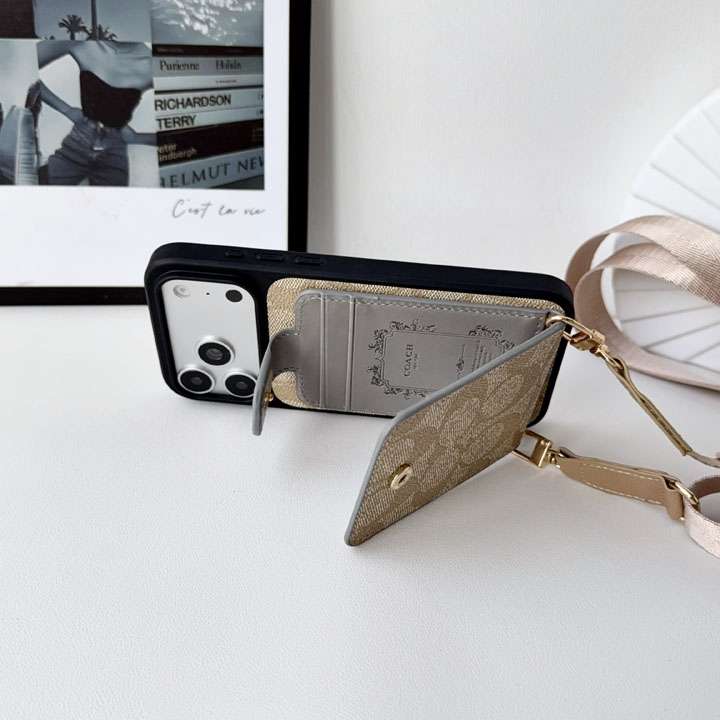 COACH iphone18promax 携帯ケース スマホショルダー
