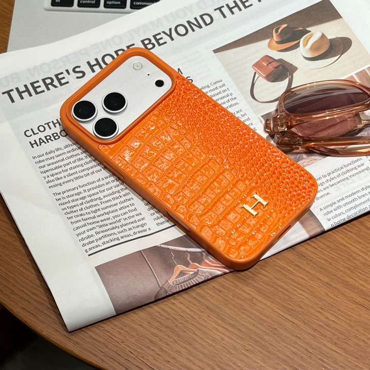 エルメスiPhone18Proケース クロコ柄