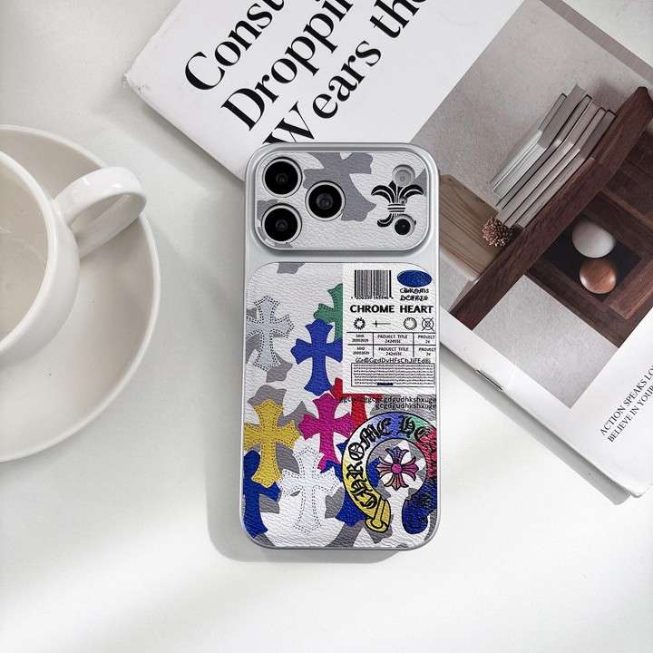 クロームハーツ iphone18proケース カラフル CHクロスロゴ