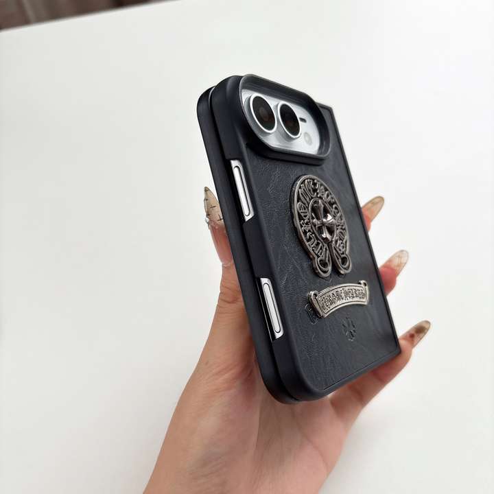chrome hearts iphone duoケース レンズ保護 耐衝撃