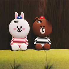 ラインfriends iphoneケース 萌え