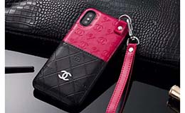 iPhone X/X Plusケース シャネル セレブ風