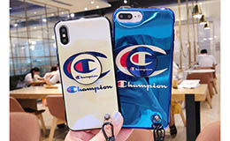 チャンピオン iPhoneX ケース 卓上スタンド
