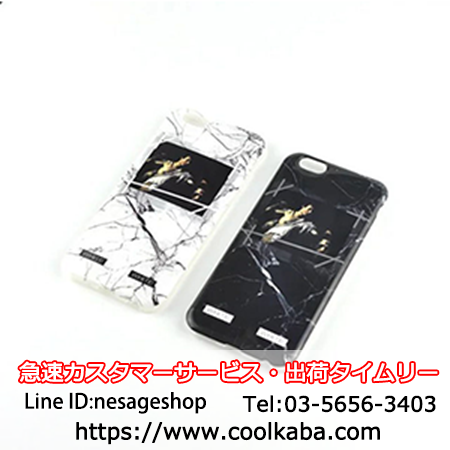 iphone8ケース パロディー OFF-WHITE 