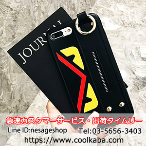 フェンディ アイフォン 8/X 携帯ケース パロディー風
