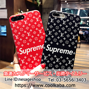 シュプリーム iphoneXスマホケース LV コラボ